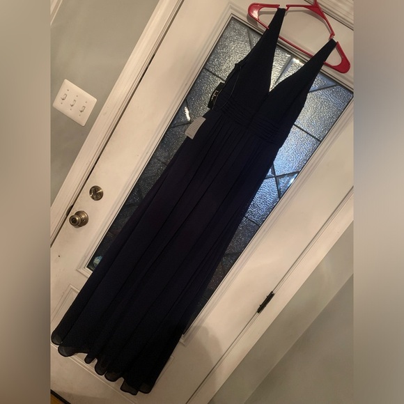 Lulu's Navy Formal Dress - Picture 2 of 5